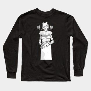 Broken android-matriarh Long Sleeve T-Shirt